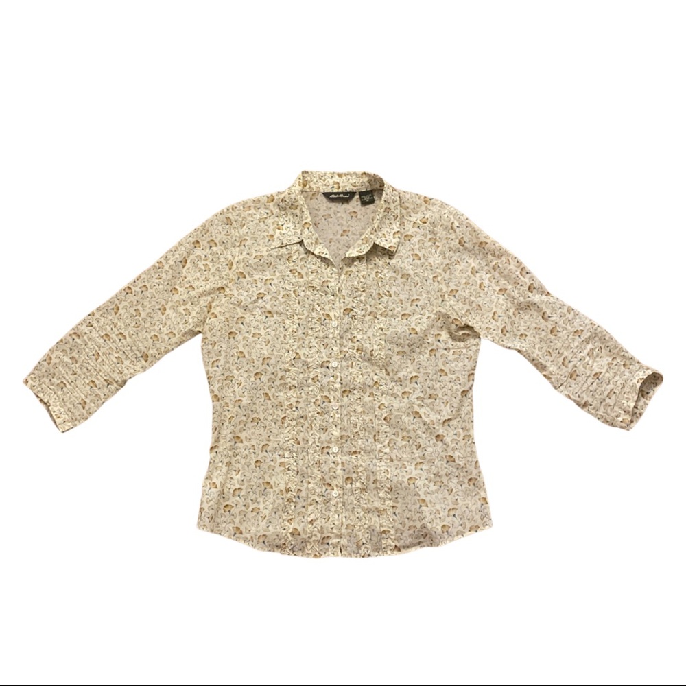 Eddie Bauer cotton button down shirt